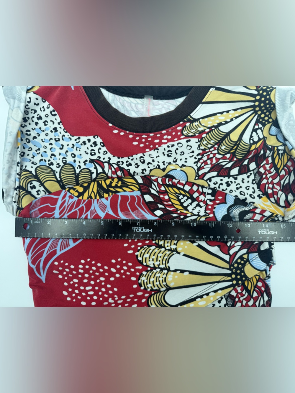 free people movement Hot Shot Wildflower Crop Top Size S Rare Print Activewear - Picture 11 of 12